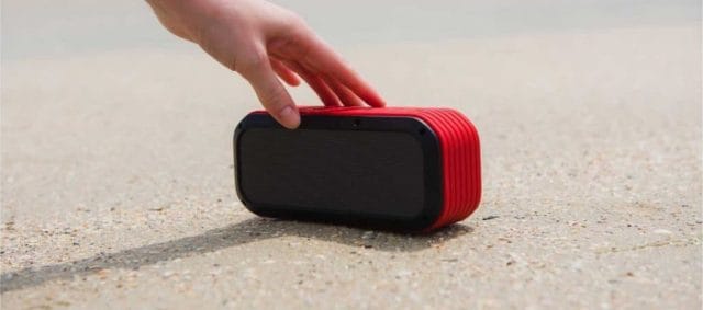 photo of portable speaker